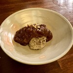 江戸そば 佗介 - そばがきぜんざい