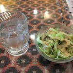 インド料理 パリワル - セットのサラダ