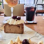 カフェ ひとあし - ■和紅茶のチーズケーキ