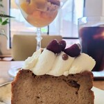カフェ ひとあし - ■和紅茶のチーズケーキ