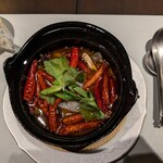 272418494 - 秋鮭と茄子の水煮魚