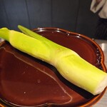 銀座 鮨 桃の木 - マコモダケ。