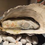 銀座 鮨 桃の木 - 牡蠣。