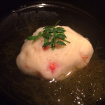 海老しんじょともずくのお椀