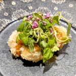 肉割烹 上 - 白子のフリット