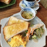 古民家カフェ きーぷ - ブレンドコーヒー(HOT)+モーニング