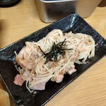 酒処 大吉 - えのき明太バター