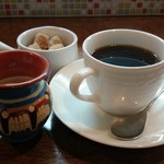 大西亭 - コーヒーに付いてくるミルクのピッチャーが何気に可愛い