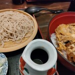 麻布さ和長 - 柳川風穴子丼と半せいろ