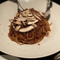 MAIMON GINZA - 生パスタ マッシュールームのボロネーゼスパゲッティー