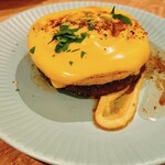 旬菜バール リカリカーレ - やけくそハンバーグ