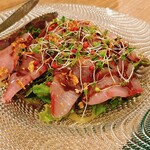 旬菜バール リカリカーレ - 本日のカルパッチョ