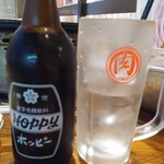 高幡不動 肉流通センター - ホッピー白549円