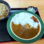 駅そば そば・うどん八起家 - ミニカレー