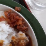 駅そば そば・うどん八起家 - 福神漬け