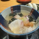 まき村 - 鯛茶漬け