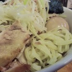 塩そば専門店 桑ばら - ネギ塩冷やし油そば