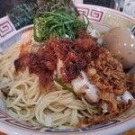 塩そば専門店 桑ばら - イカとホタテの香味油そば