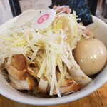 塩そば専門店 桑ばら - ネギ塩冷やし油そば