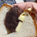 米男JAPAN - 餡バタークッペ断面