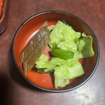 うなぎ　色川 - 香の物