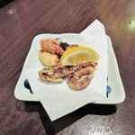 お好み焼道場 - たこ唐揚げ