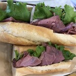 데리프랑스 카루이자와점 - 인기 NO1! 바게트 샌드위치 (650엔)