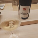 鮨 陸 - シャンパン:CHAMPAGNE JACQUESSON CUVEE 746