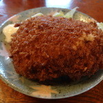 ゆうがお - 大好物のメンチカツ