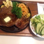 キッチン長崎 - ガーリックステーキ