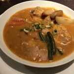 浪漫風 - チキンのトマトソース煮込み