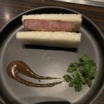 焼肉うしごろ - 牛ヒレカツサンド