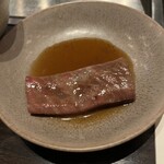 焼肉うしごろ - すき焼き風のタレで