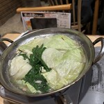 旬 - もつ鍋　塩味