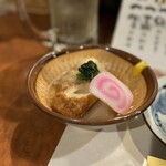 肴鶏魚 Miiima - お通しのおでんも美味♪