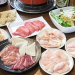 炭火焼きホルモン にく月 - 