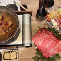 黄金出汁しゃぶと江戸前寿司 肉のあさつ 梅田お初天神店 - 