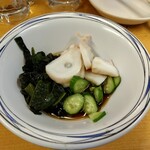 大都会 - たこ酢 400円(税込)(2024年11月8日撮影)