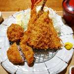 とんかつとカフェあら珠 - あら珠ランチとメンチカツ