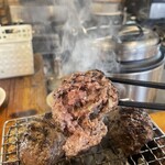 炭火焼きハンバーグと釜炊きご飯 BeefMan - 