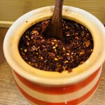 つけめん桜の如く - ラー油