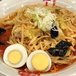 蒙古タンメン中本 - 北極やさい＋野菜大盛