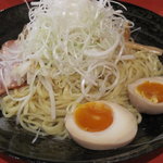 ばくだん屋 - 辛味噌つけそば(温)