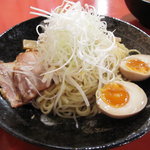 ばくだん屋 - 辛味噌つけそば、ロングで