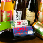 Sakebouzu Shunsen - 女性に嬉しい果実酒も、豊富に用意されています！