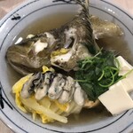 旬菜和味 - 縞ソイ酒蒸し(サムライオイスター、松茸TP)