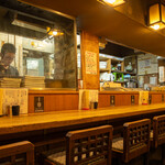 焼鳥どん - カウンター