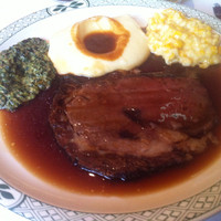 ロウリーズ・ザ・プライムリブ 大阪 - 2014/4月 ランチ 65gのお肉〜