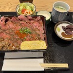 但馬牛肉まぶし・鰻 かぐら神重 - 