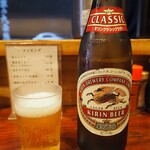 らーめん 賛平 - ビール